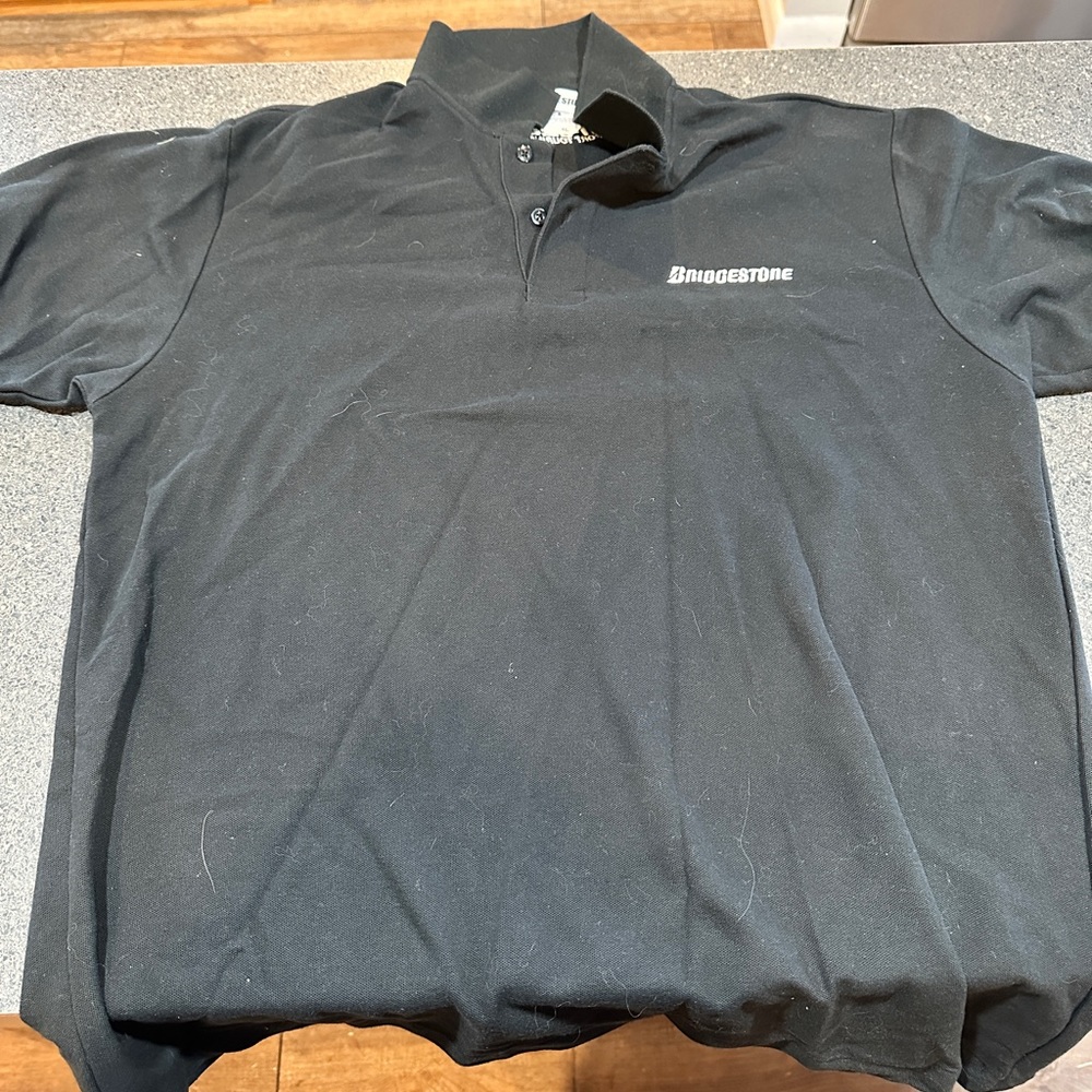 Black Men’s XL Polo